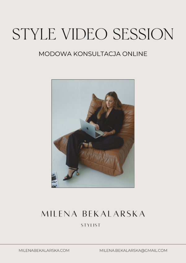 Modowa konsultacja online - 1h